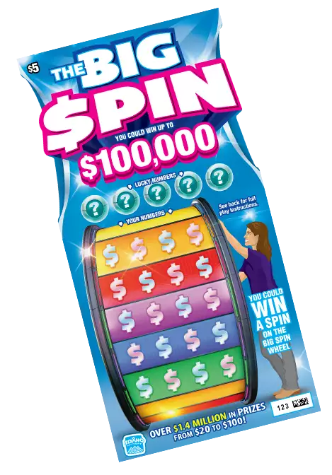 Big Spin ticket